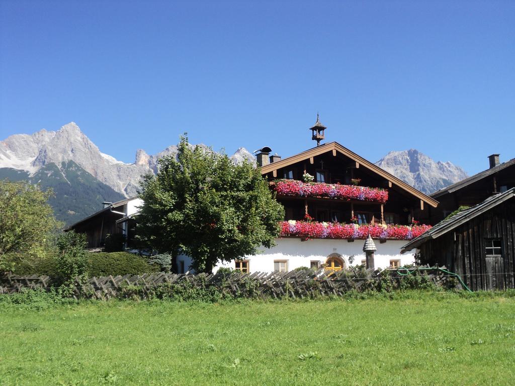 Appartamento Unterlettlhof Saalfelden Esterno foto